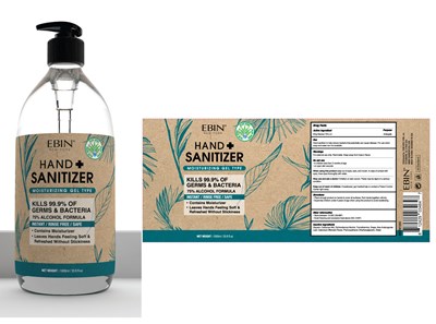 1000 ml label - label 5